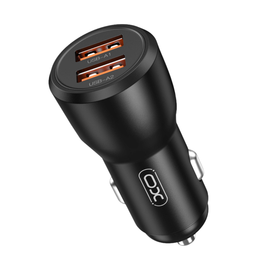 Cargador para Carro XO CC55 de Carga Inteligente (Dual USB 30W)